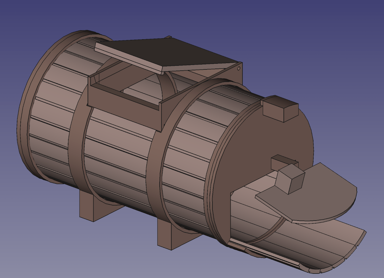 Barrel FreeCAD 1